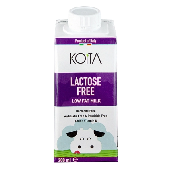 Sữa bò lactose free koita 200ml