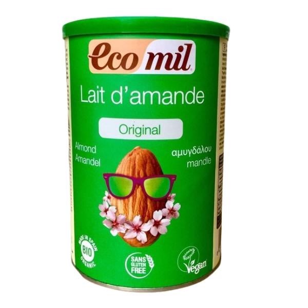 Sữa bột hạt hạnh nhân nguyên chất ecomil 400g